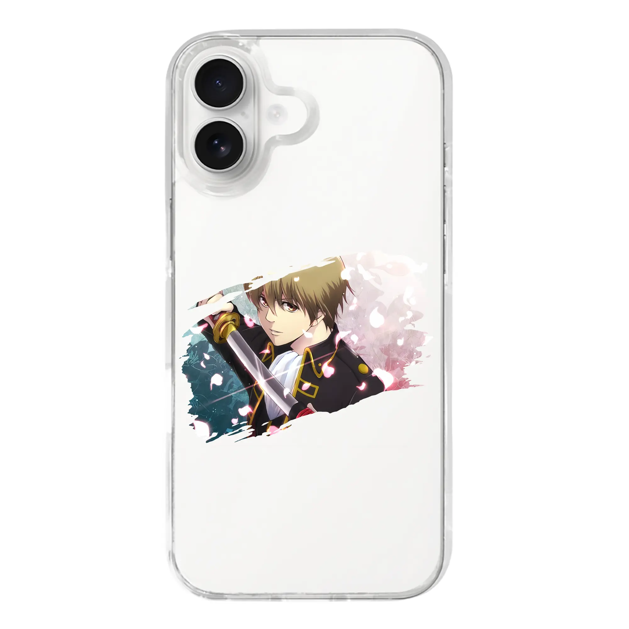 銀魂 グッズ 沖田 総悟 - iPhone 17シリーズ 透明スマホケース – 薄型・耐衝撃・精密フィット保護カバー